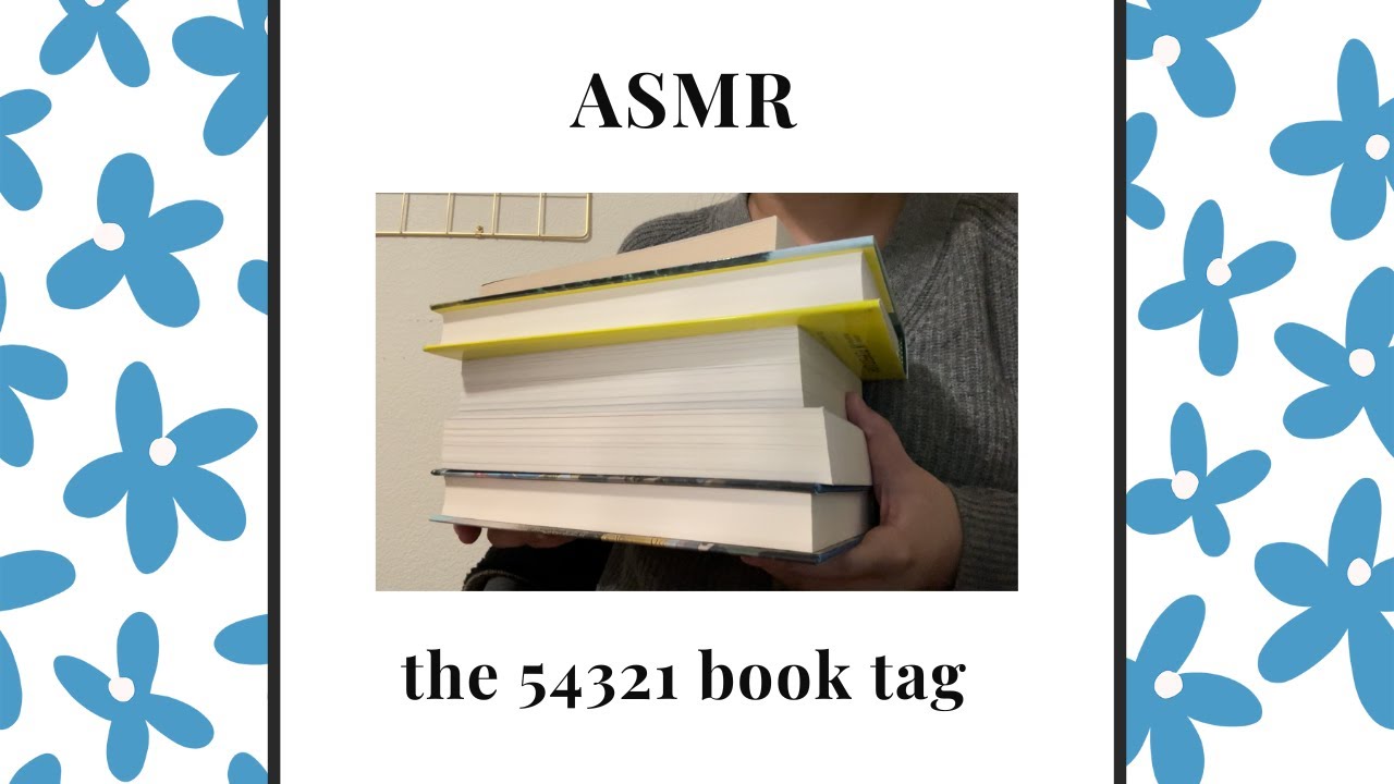 ASMR | it's book tag time
