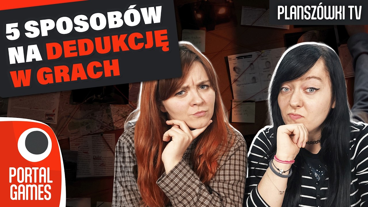 Planszówki TV - 5 sposobów na dedukcję w grach | Portal Games | Gry Planszowe
