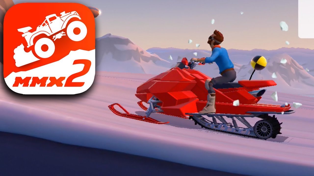 MMX HILL DASH 2 - NEW VEHICLE SNOWMOBILE Gameplay (iOS Android)