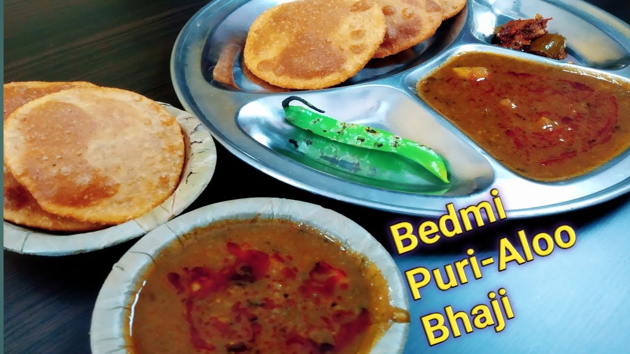 मथुरा की फेमस बेदमी पूरी-भाजी/Bedami puri Aur Aloo Bhaji |Chef Bhupi | Honest Kitchen