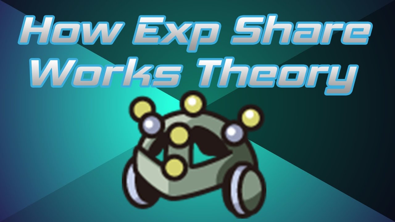 Pokemon Theory - How Experience Share Works