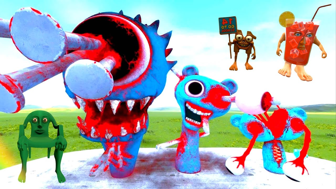 EVOLUTION OF BLUE SKY VS NEW BRAINROT in Garry's Mod | HI GMOD