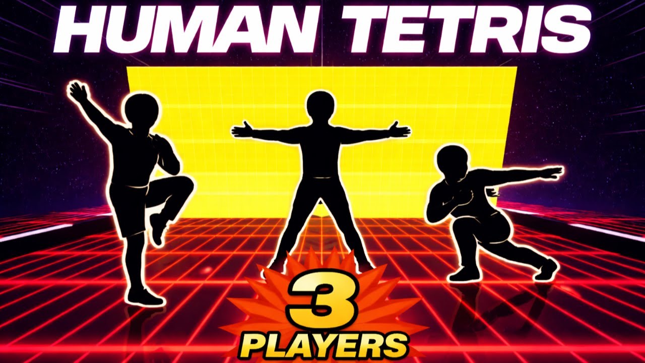 HUMAN TETRIS TRIO🔥 | Group Interactive Warm-up | Full Body Workout 🔥