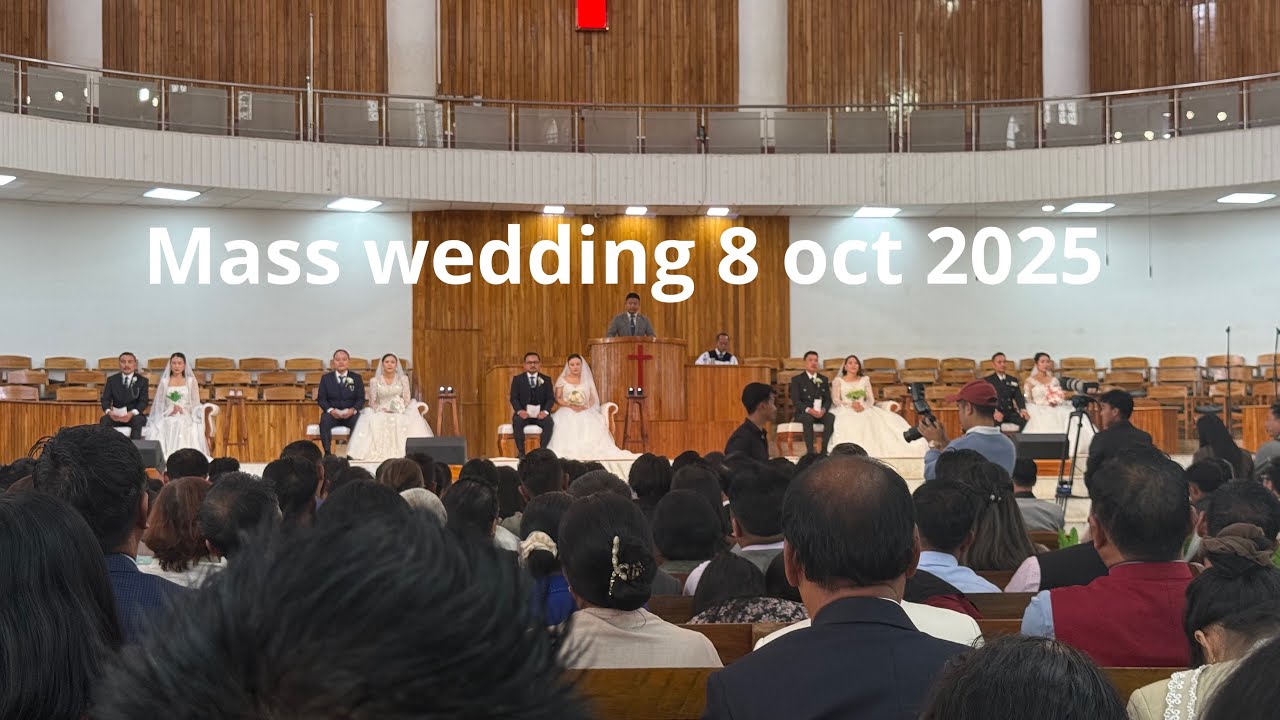 Mass wedding@ 8 October 2025