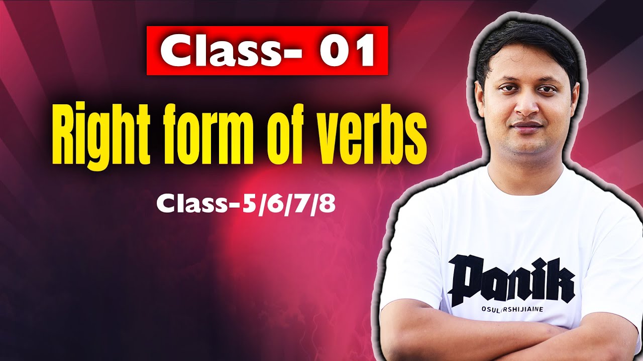 Right form of verbs-01