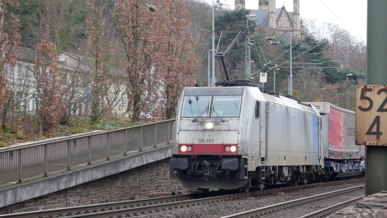Züge in Remagen mit Br 101 193 186 462 460 620 189 482