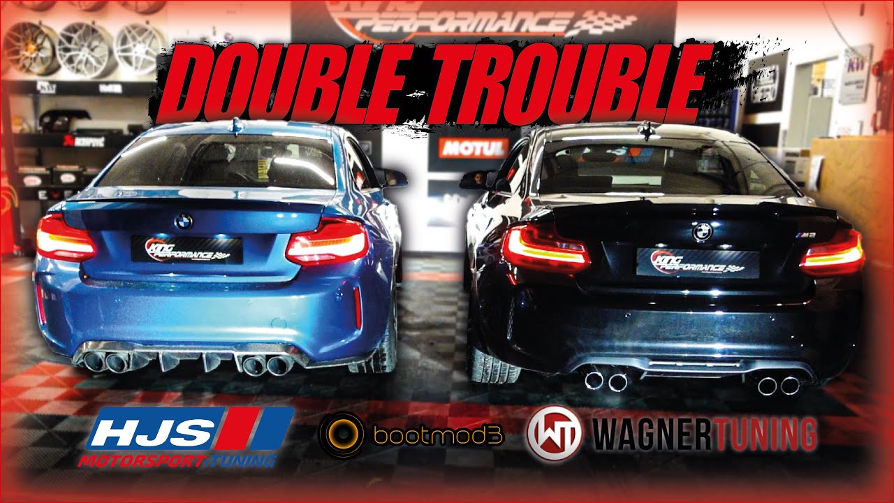 HJS Downpipe + Wagner LLK + #bootmod3 Tuning Software passend für 2x #N55 M2 F87