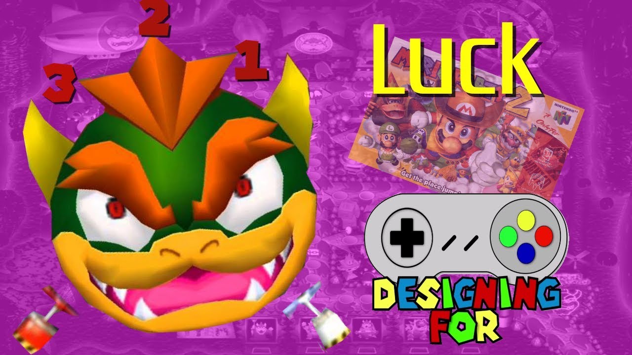 Mario Party 2's BOWSER's Big Blast -- Designing For Luck
