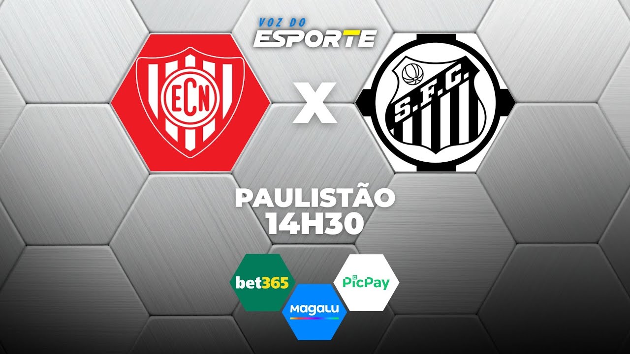 NOROESTE X SANTOS - AO VIVO | CAMPEONATO PAULISTA – 08/02/2026