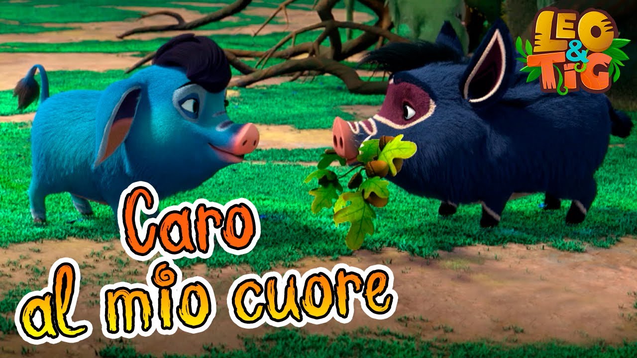 Leo e Tig Italia 🐯🐆 💗 Caro al mio cuore 🫂 Cartone animato per bambini