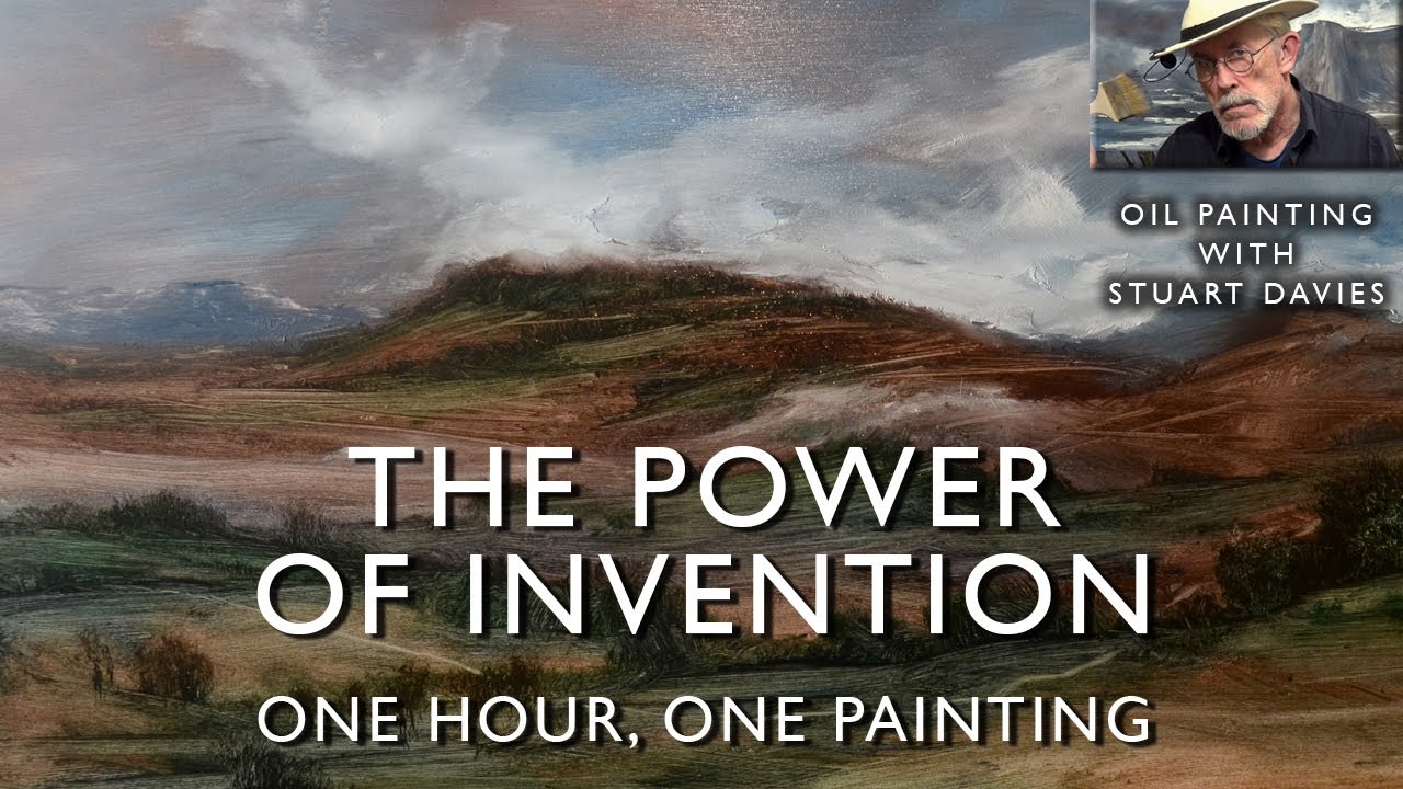 Oil Painting With Stuart Davies, Making It Up As You Paint