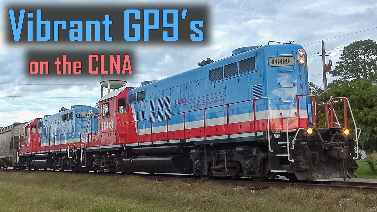 Chasing the Carolina Coastal Railway's Train 120
