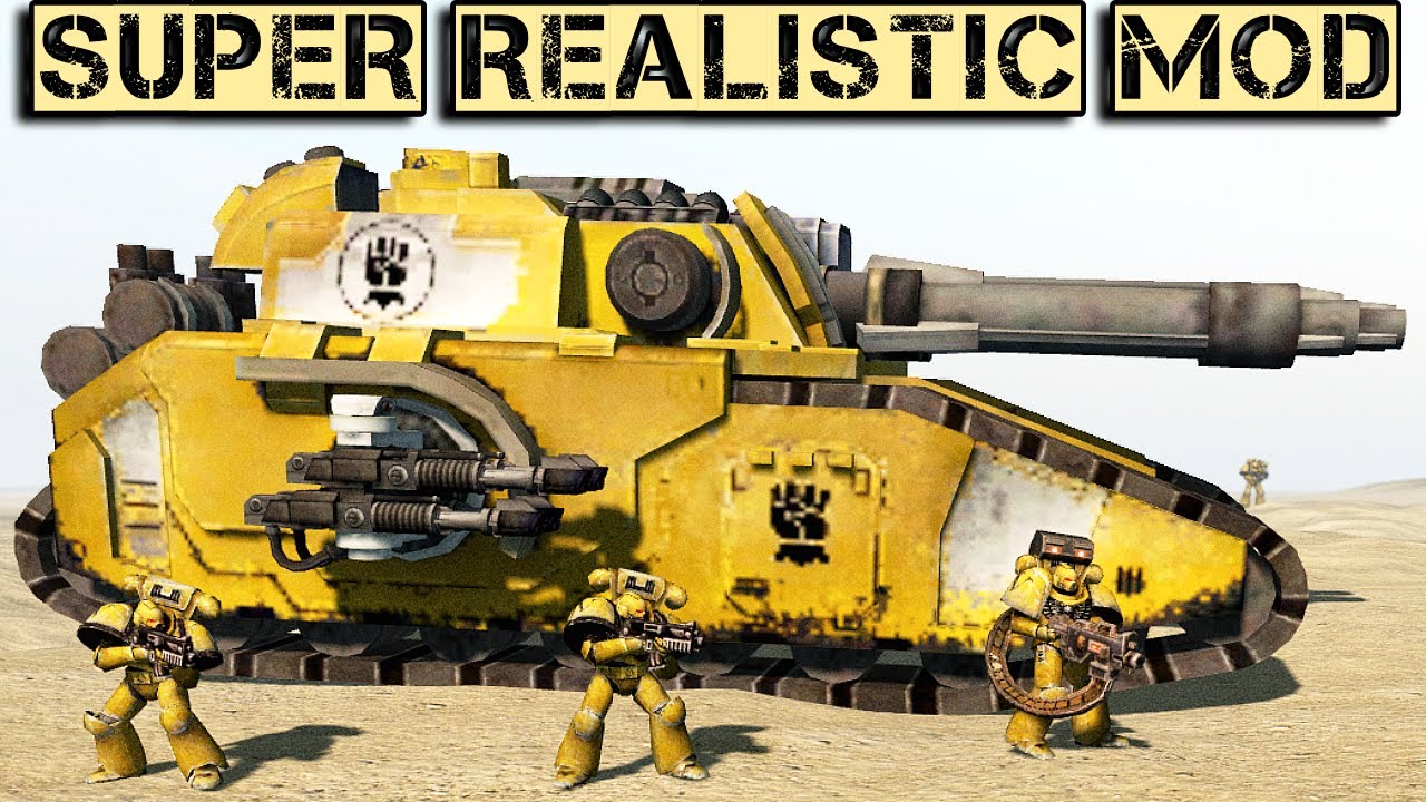 ULTIMATE MOD WARHAMMER 40K ▶ Imperial Fists vs Chaos Invasion - Men of War: Assault Squad 2
