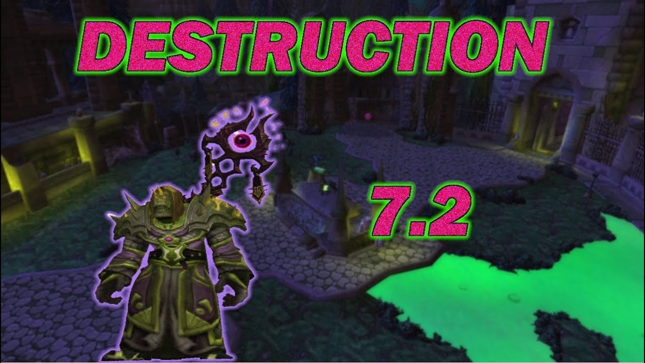 Destruction Warlock 7.3 PvP -- 3v3 ARENA