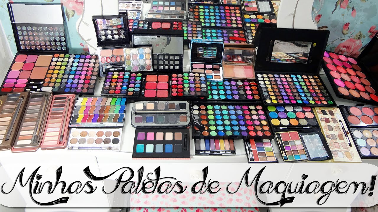 Minhas Paletas de Maquiagem! | 2015