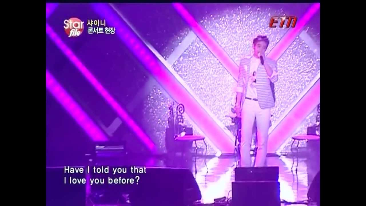 130525 ETN 샤이니 5주년 민호 개인무대 Good-day