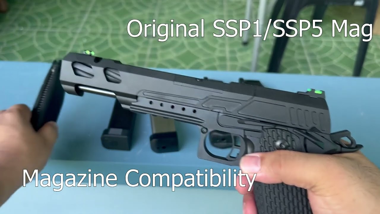 Novritsch SSP-5 GBB Hicapa Pistol Unboxing and Quick Review