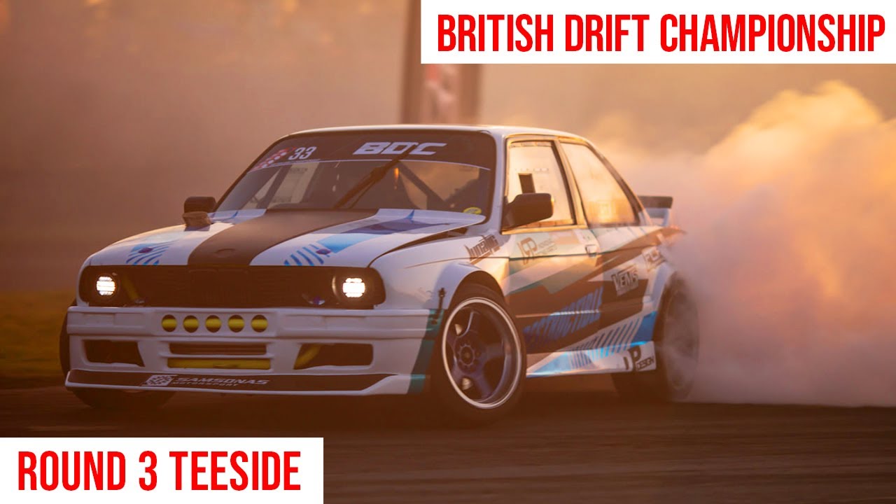 Aurimas Vaskelis British Drift championship Round 3 Teeside