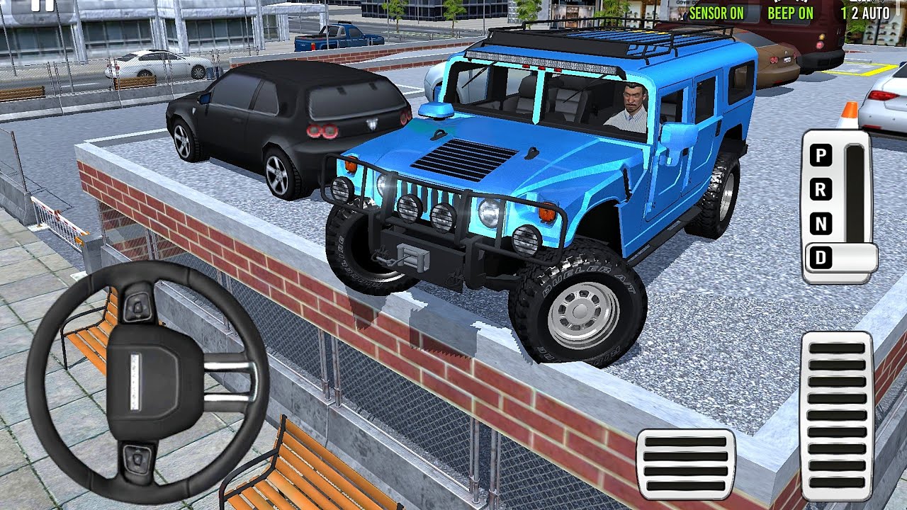 Новая школа парковки 2026 🛑 Массивная авария Hummer на городской парковке 3D - Автомобильная игра...