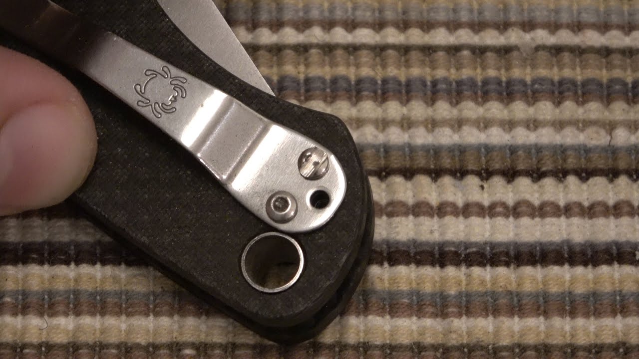 How To Remove Stripped Screws On Your Knife...