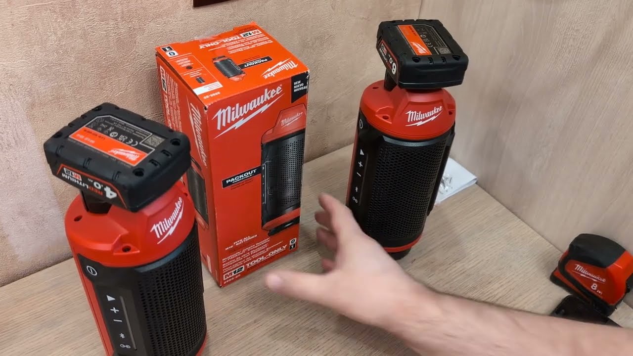 Обзор блютус колонки Milwaukee 2955 20