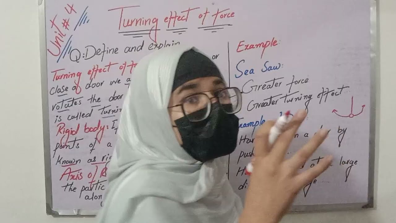 knowledgeHub sania physics class 9th new addition chp 4 topic turning effect of force,Rigid body.