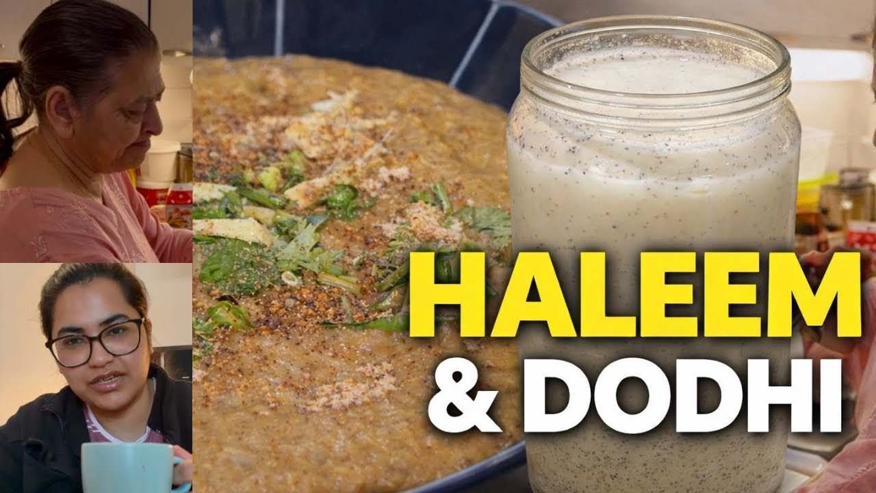 Yeh Dodhi Kya Hai? | Ammi Ne Raat Ko Banayi Khashkhash Wali Milk | Aaj Haleem Banayi 