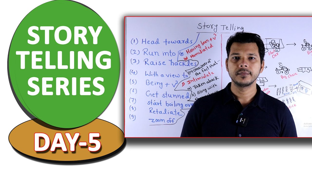 STORY TELLING SERIES || DAY-5 || #englishwithchandan