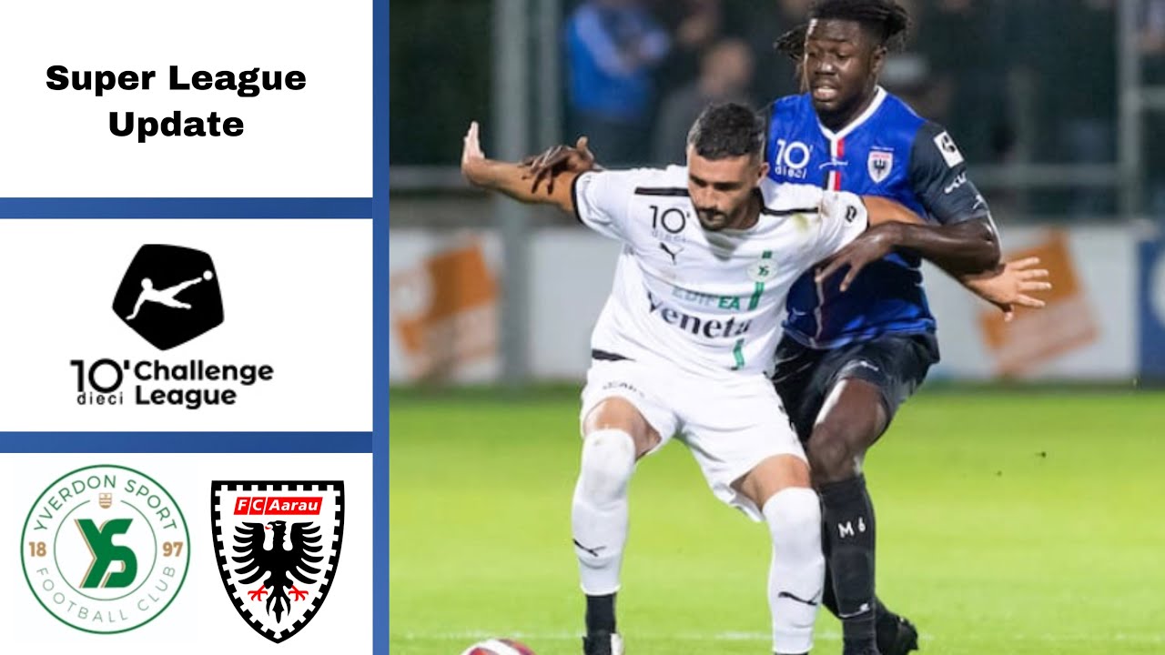 Highlights Yverdon Sport vs. FC Aarau | 6. Runde |Challenge League | HD (10.09.2021)