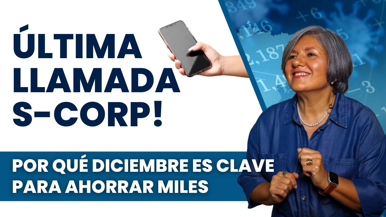 ÚLTIMA LLAMADA S CORP: ¿POR QUE DICIEMBRE ES CLAVE?
