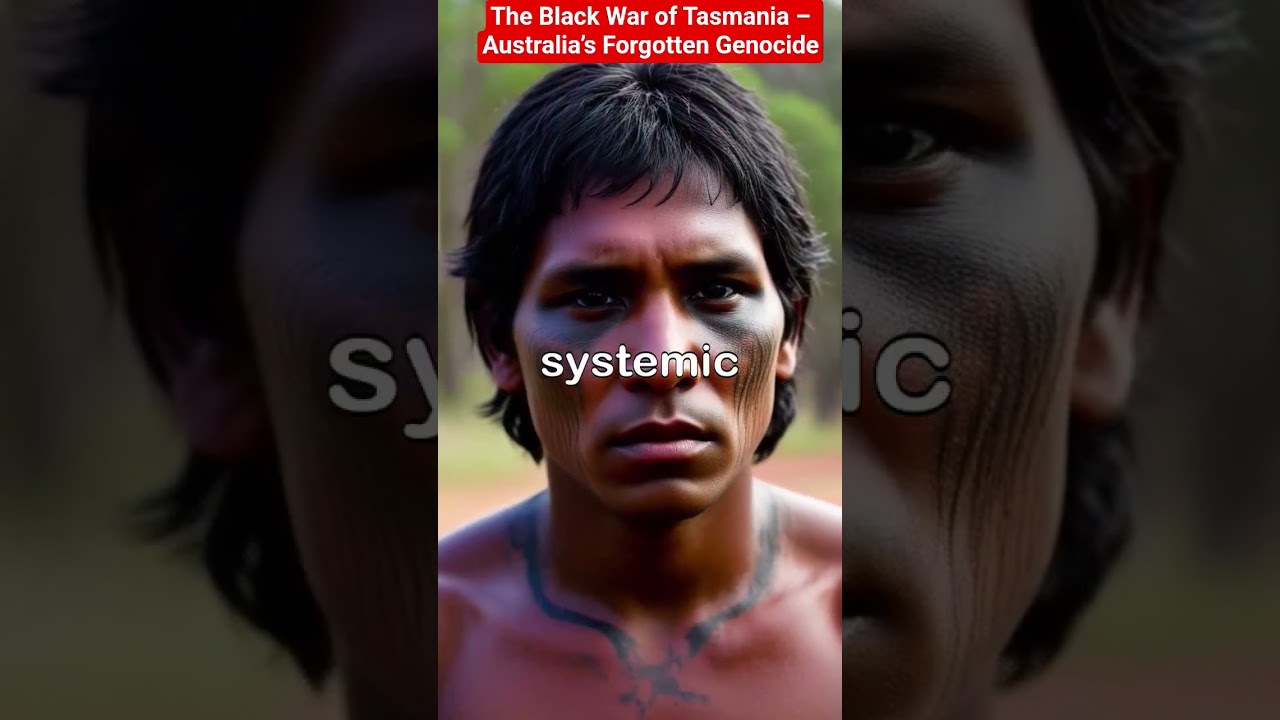 Australia&rsquo;s Forgotten Genocide The Black War of Tasmania #shorts #hiddenhistory #australia