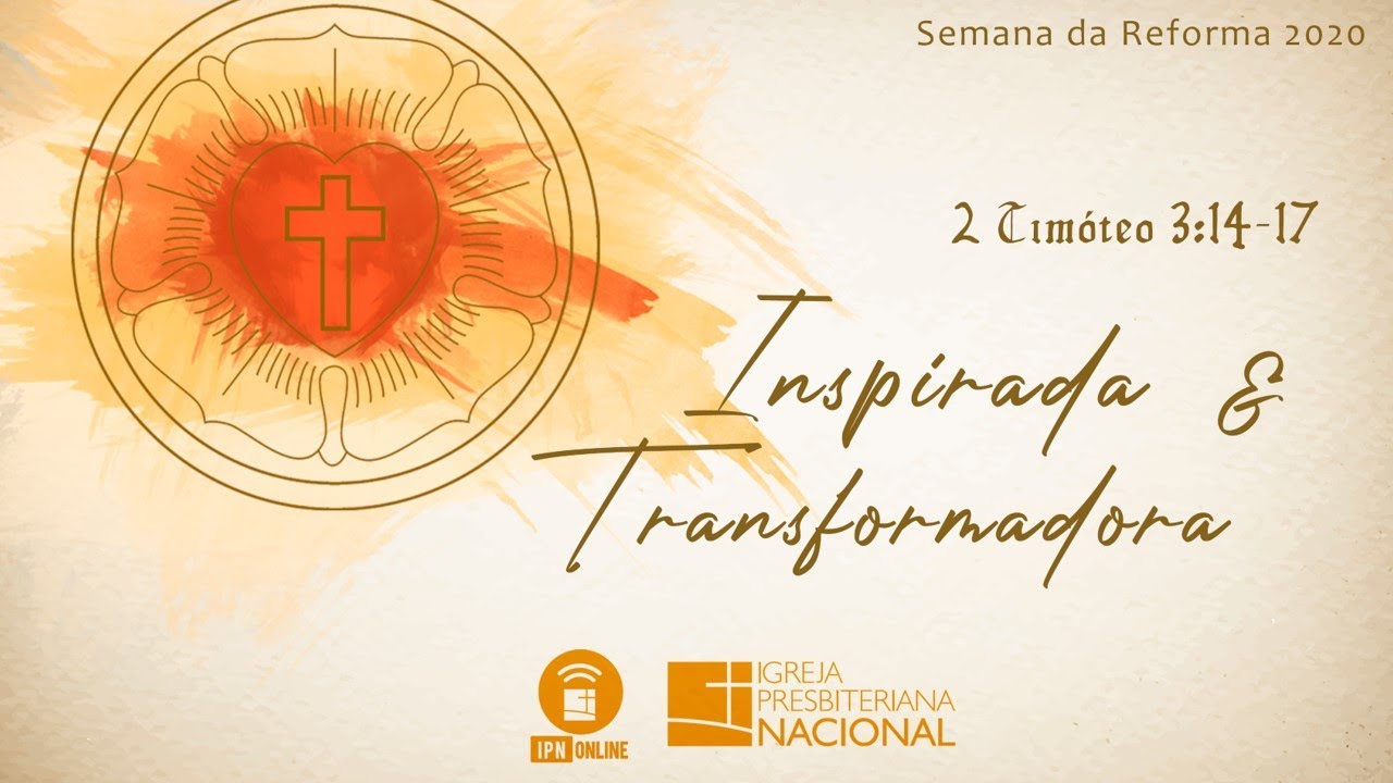 Culto & Mini Live: 2 Timóteo 3:14-17 – Rev. Marco Baumgratz - 01/11/2020