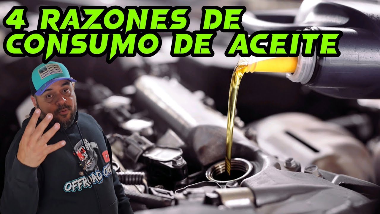 Por esto consume aceite tu motor !!! Las 4 razones principales 👍