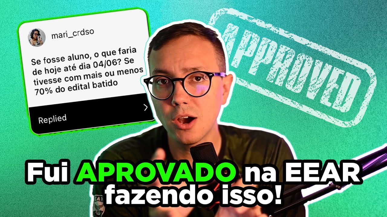 O que eu faria para ser APROVADO na EEAR? | CFS 1/2024