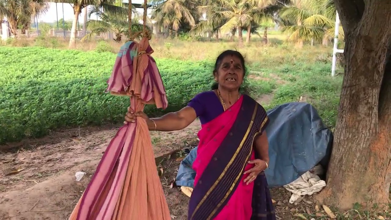 (Lullaby in Tamil)தாலாட்டு பாடல். Mrs Samiyammal Thangaiyan Thennamanadu Thanjavur.
