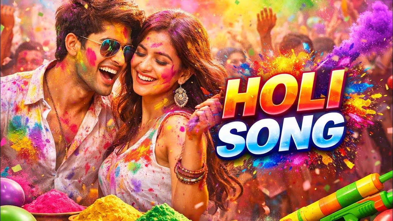 Holi Mein Rang Barse Re 🙏💐