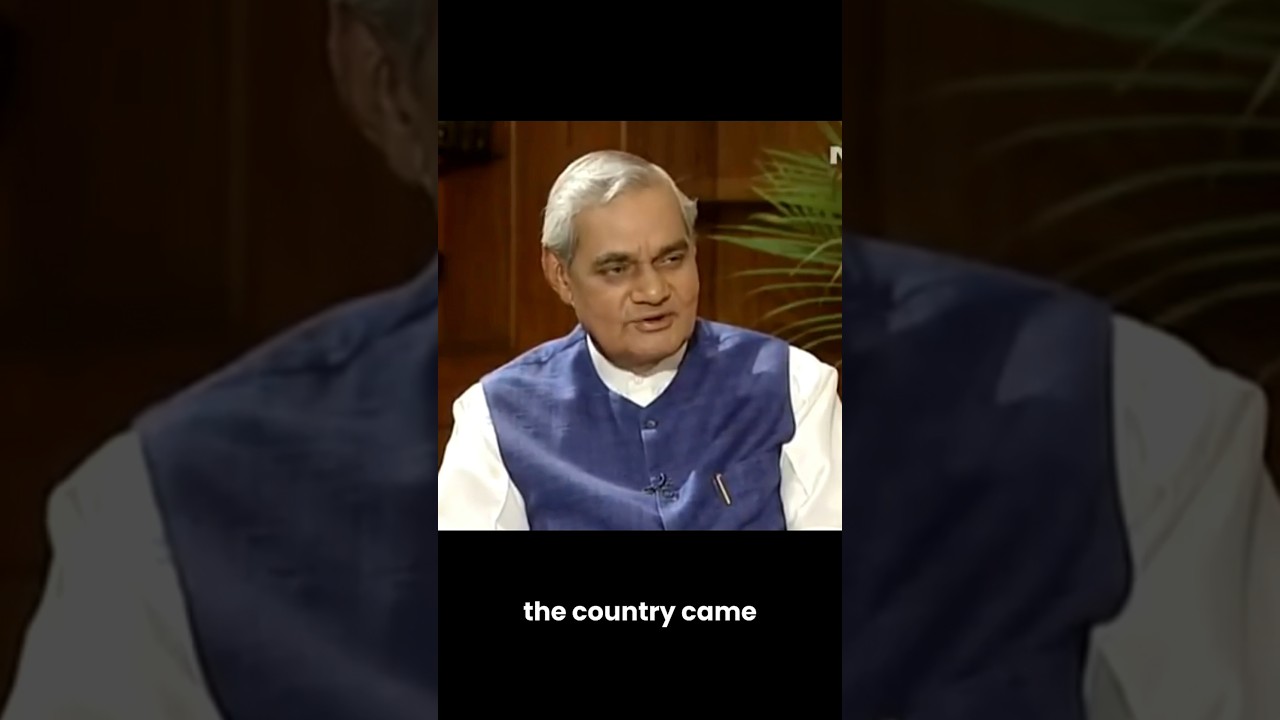 Vajpayee on the Nuclear Test Decision: A Bold Move for India&rsquo;s Security