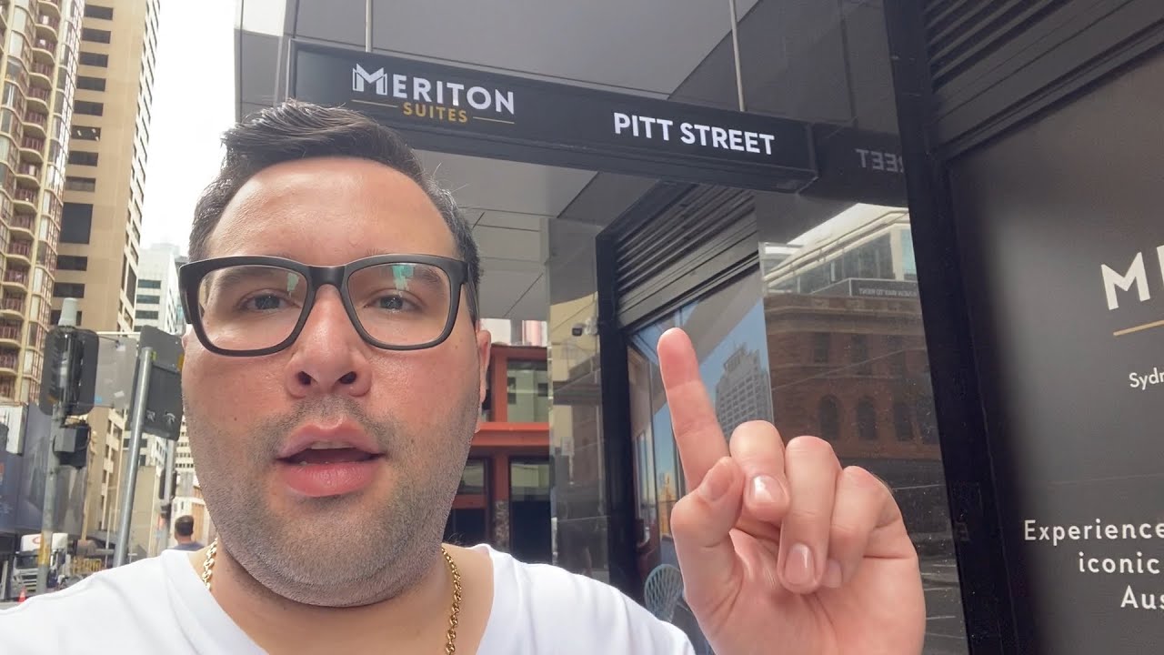 Meriton Suites on Pitt street in Sydney two bedroom apartment hotel tour