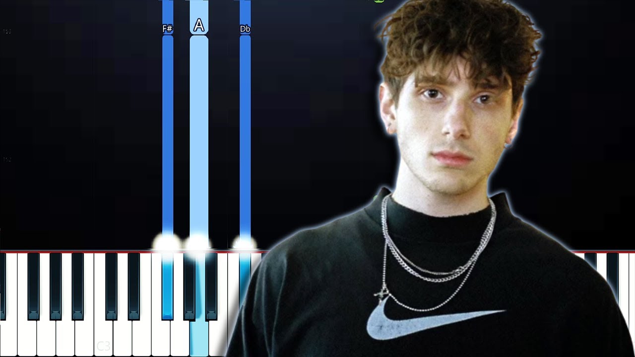 JVKE - Dandelion (Piano Tutorial)