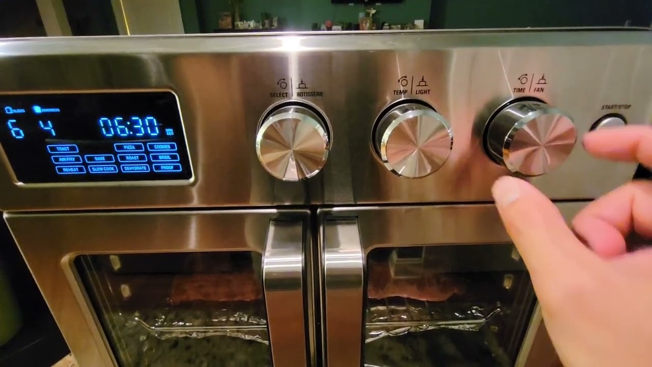 Cooking Ribs In My New Bella Pro Series 6 Slice French Door Toaster Oven With Air Fry Technology 🤗😋
