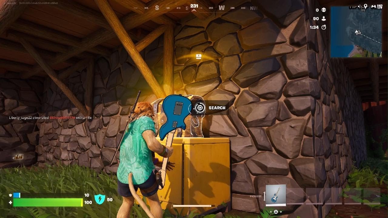 Fortnite Gameplay.
