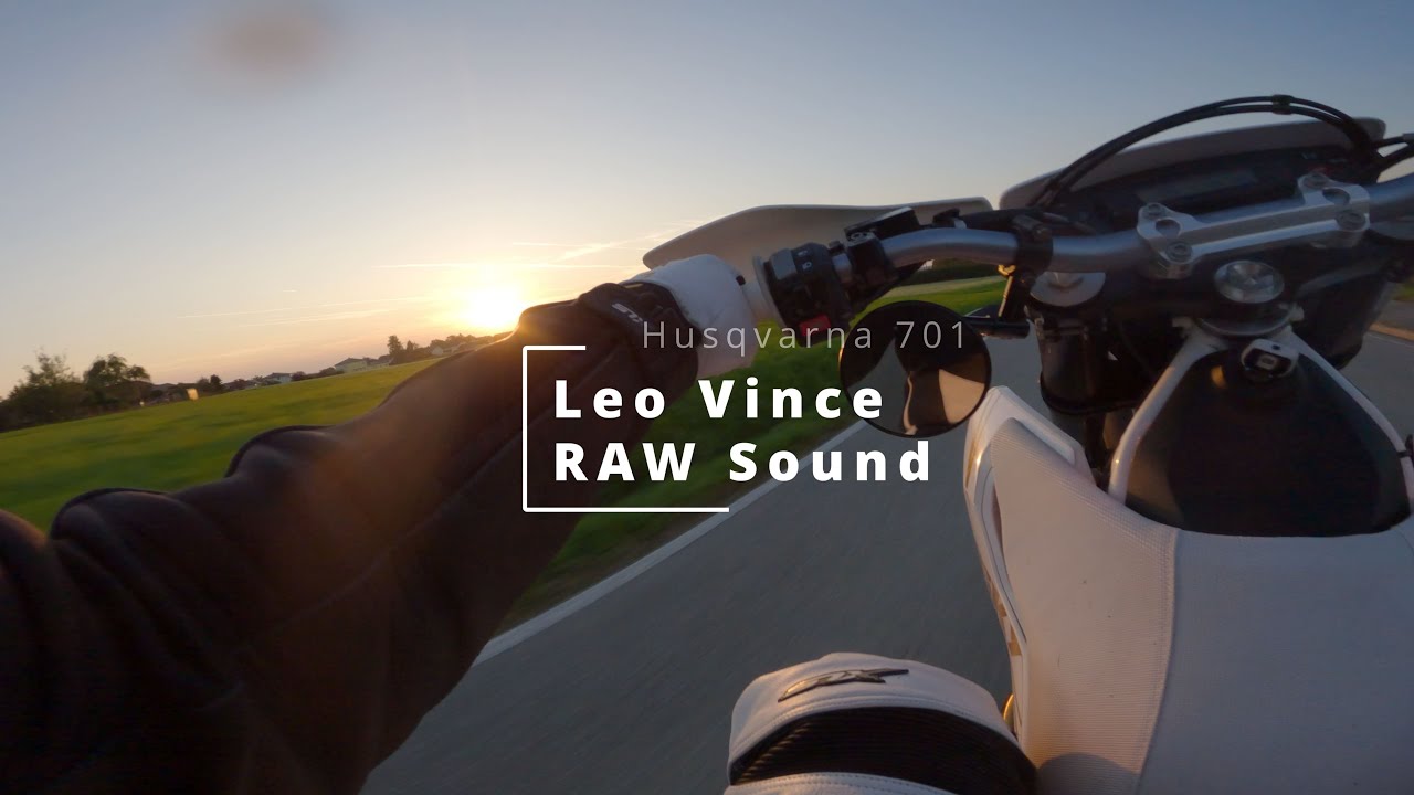 Husqvarna 701 RAW EXHAUST SOUND | LEO VINCE | 4K | GoPro Hero 11 Black