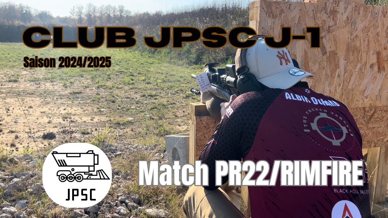 Match Précision Rifle 22lr Club JPSC Jour 1 - Saison 2024/2025
