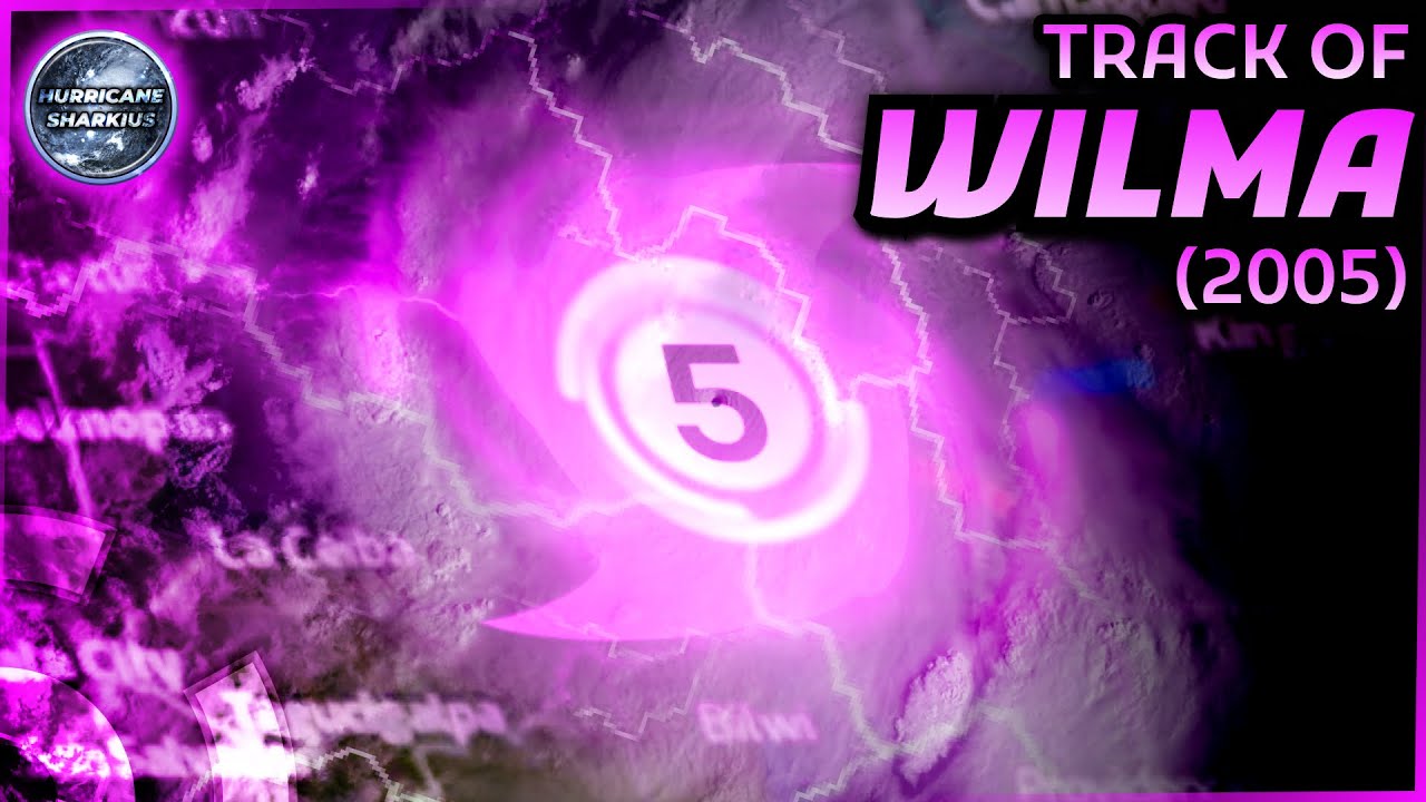 The Track of Hurricane Wilma (2005)