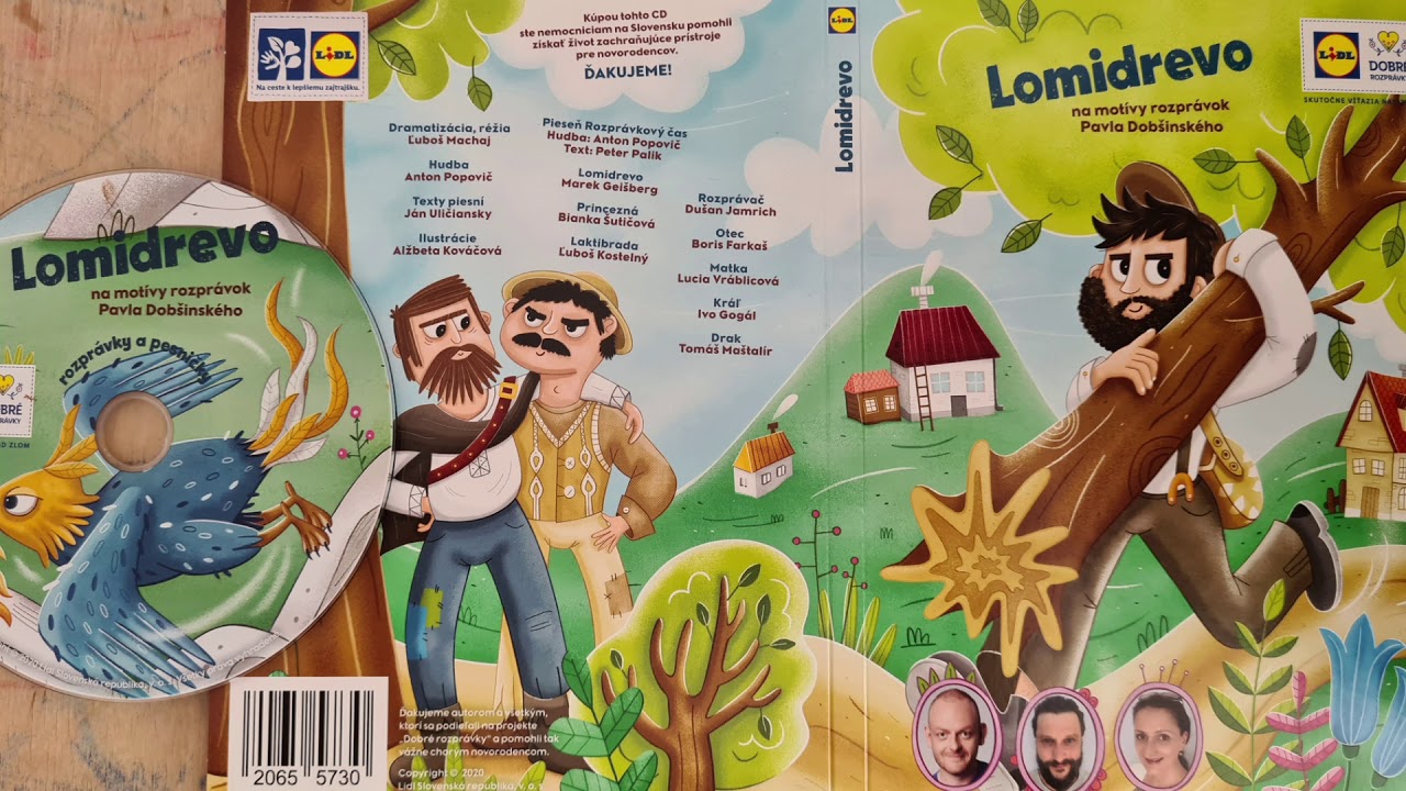 LOMIDREVO , rozprávka na počúvanie Lidl