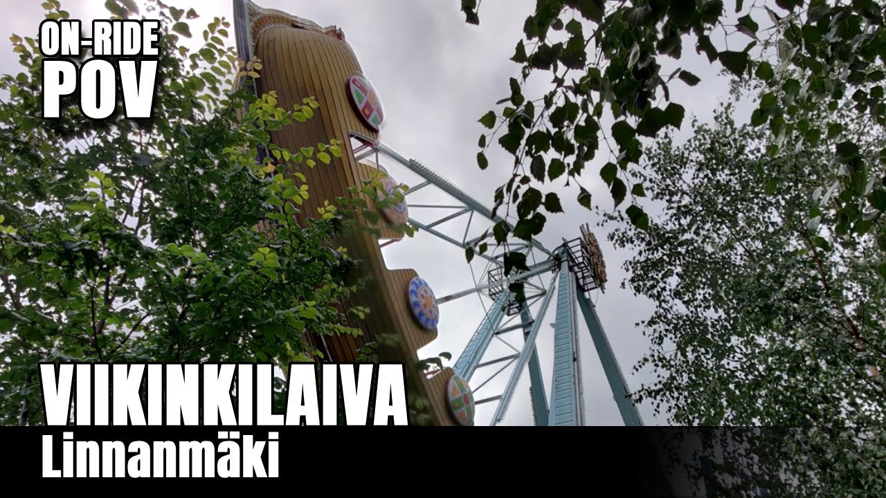 Viikinkilaiva on-ride POV - Linnanmäki
