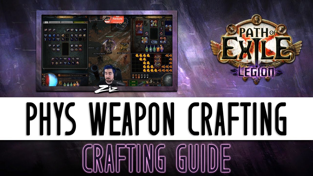 Ziz - Phys Weapon Crafting for Legion