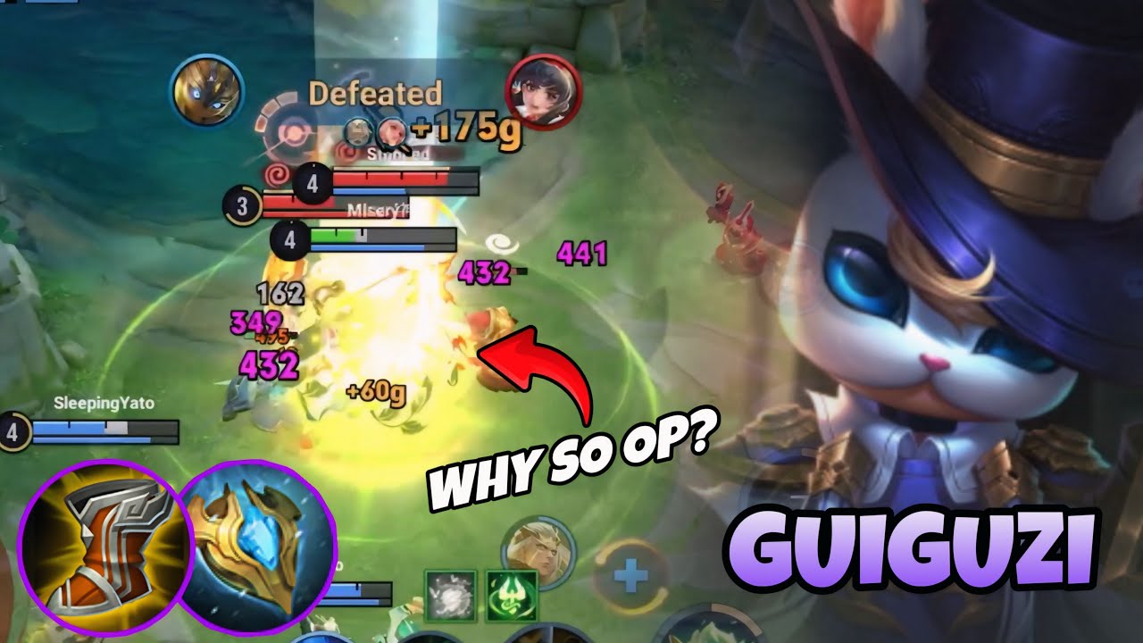 WHY GUIGUZI IS ONE OF THE BEST SUPPORT + ROTATION IN HIGH RANK | BUILD & ARCANA | HONOR OF KINGS