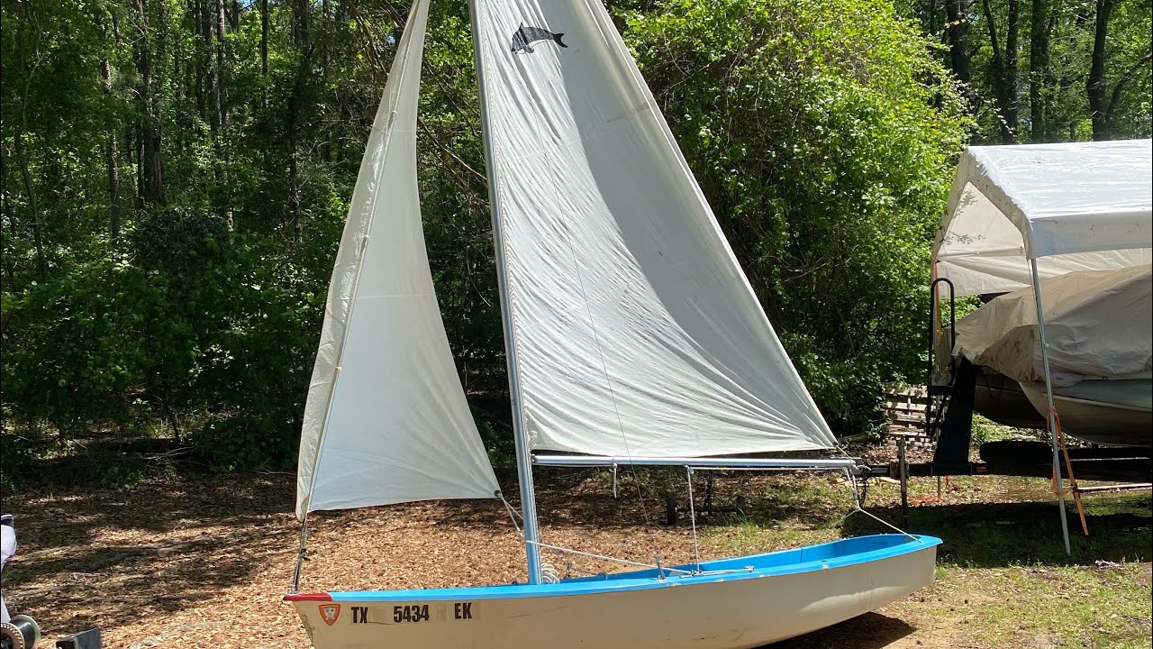 Rigging an AMF Alcort Puffer
