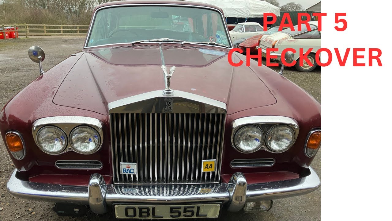 Rolls Royce Silver Shadow Part 5 - Bodywork / Interior and underside view on the ramp